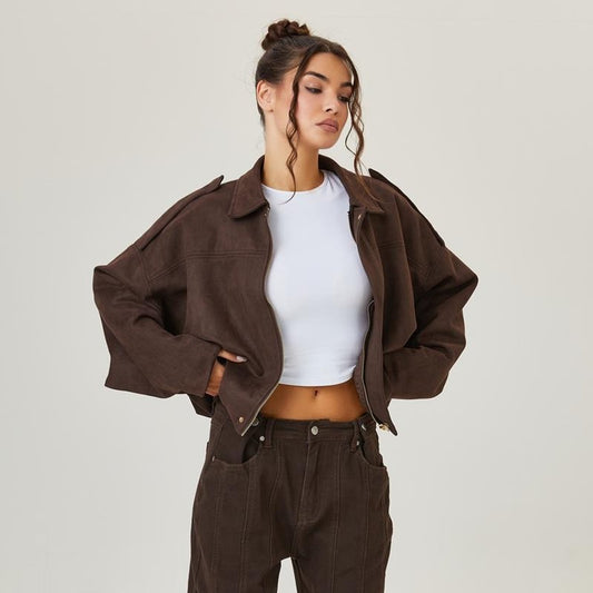 Louisa | Chaqueta Bomber Oversize Holgada